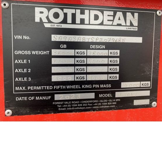 2023 ROTHDEAN BULK TIPPER in Tipper Trailers Trailers