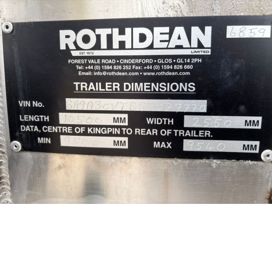 2025 Rothdean  in Vacuum Tankers Trailers