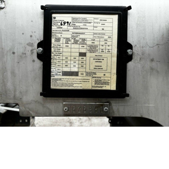 2024 Rothdean VACUUM TANKER in Vacuum Tankers Trailers